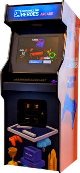 photo of an arcade cabinet